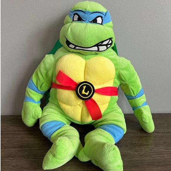 Teenage Mutant Ninja Turtle Leonardo‎ Plush Backpack - Picture 1 of 5